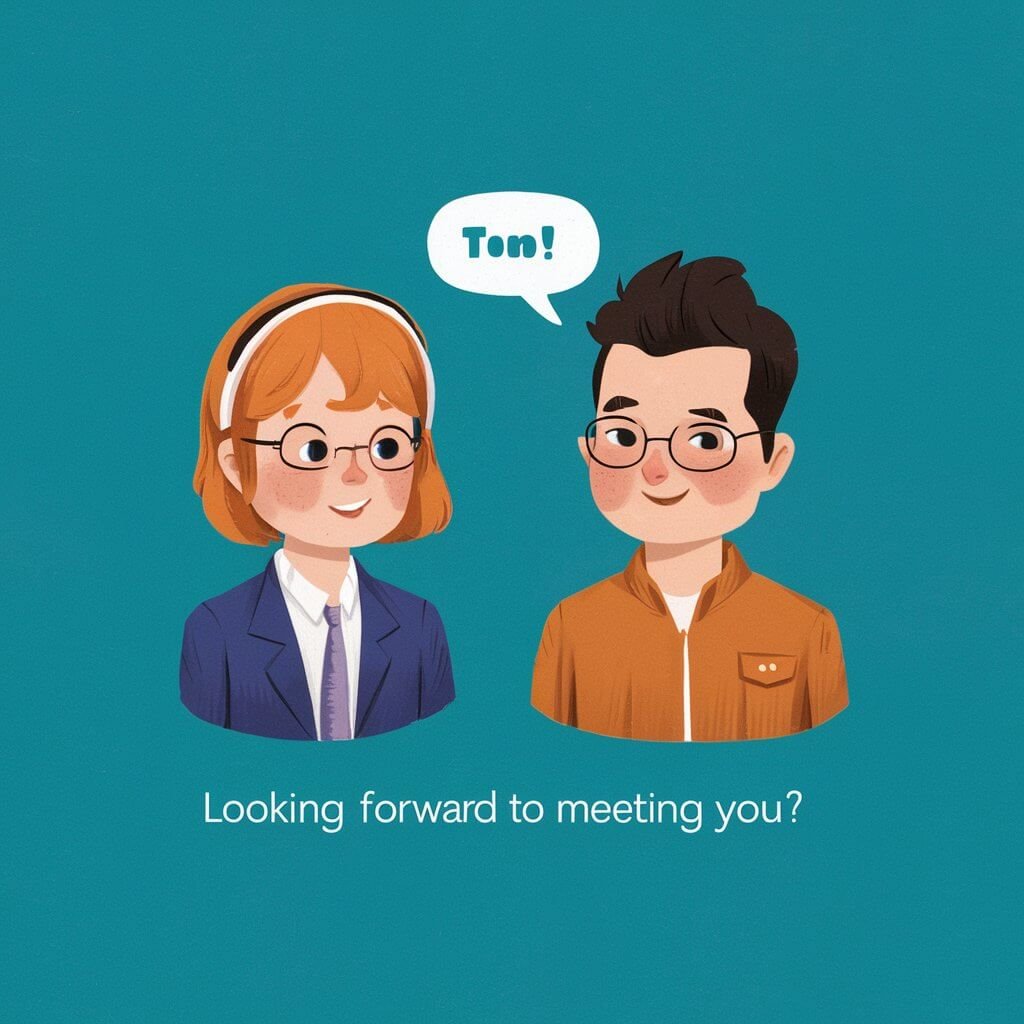 How to Reply 'Looking Forward to Meeting You